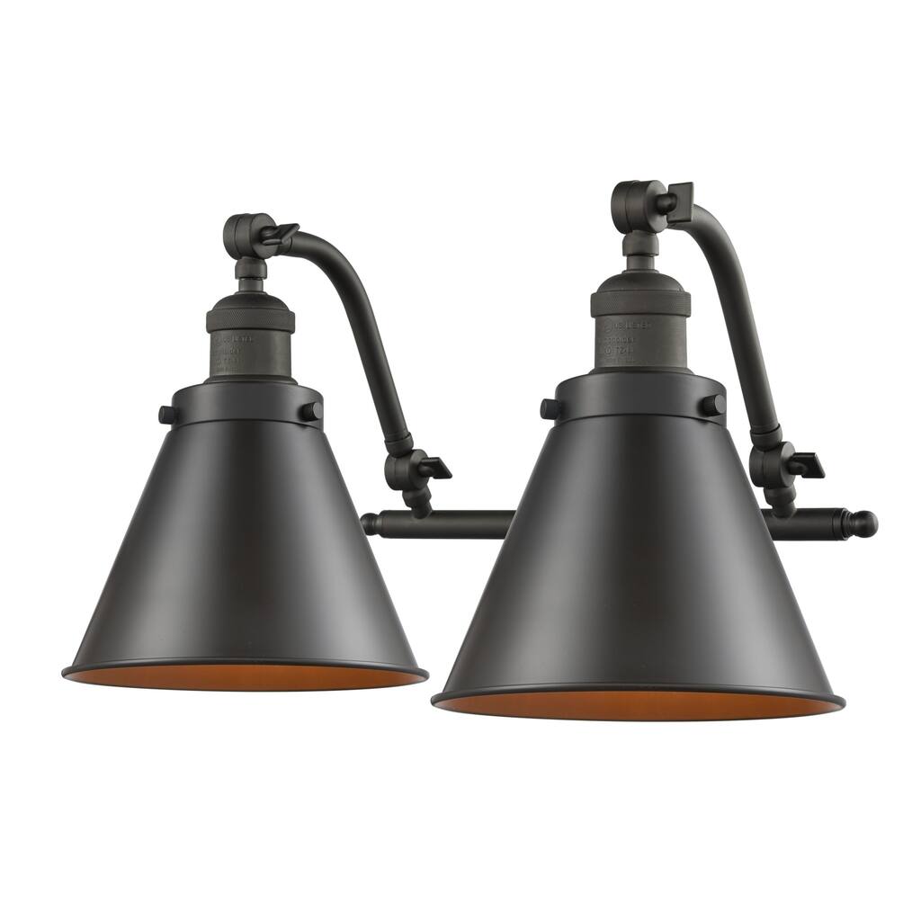 Innovations Lighting Appalachian 2 Light 18" Wide Bathroom Vanity