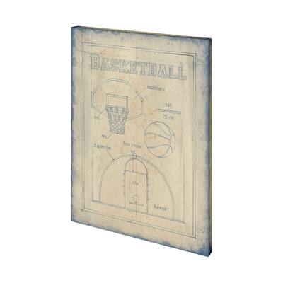 All About the Game III (28 x 35) Canvas Art Print
