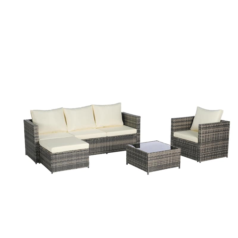 3 Pieces Patio Furniture Set
