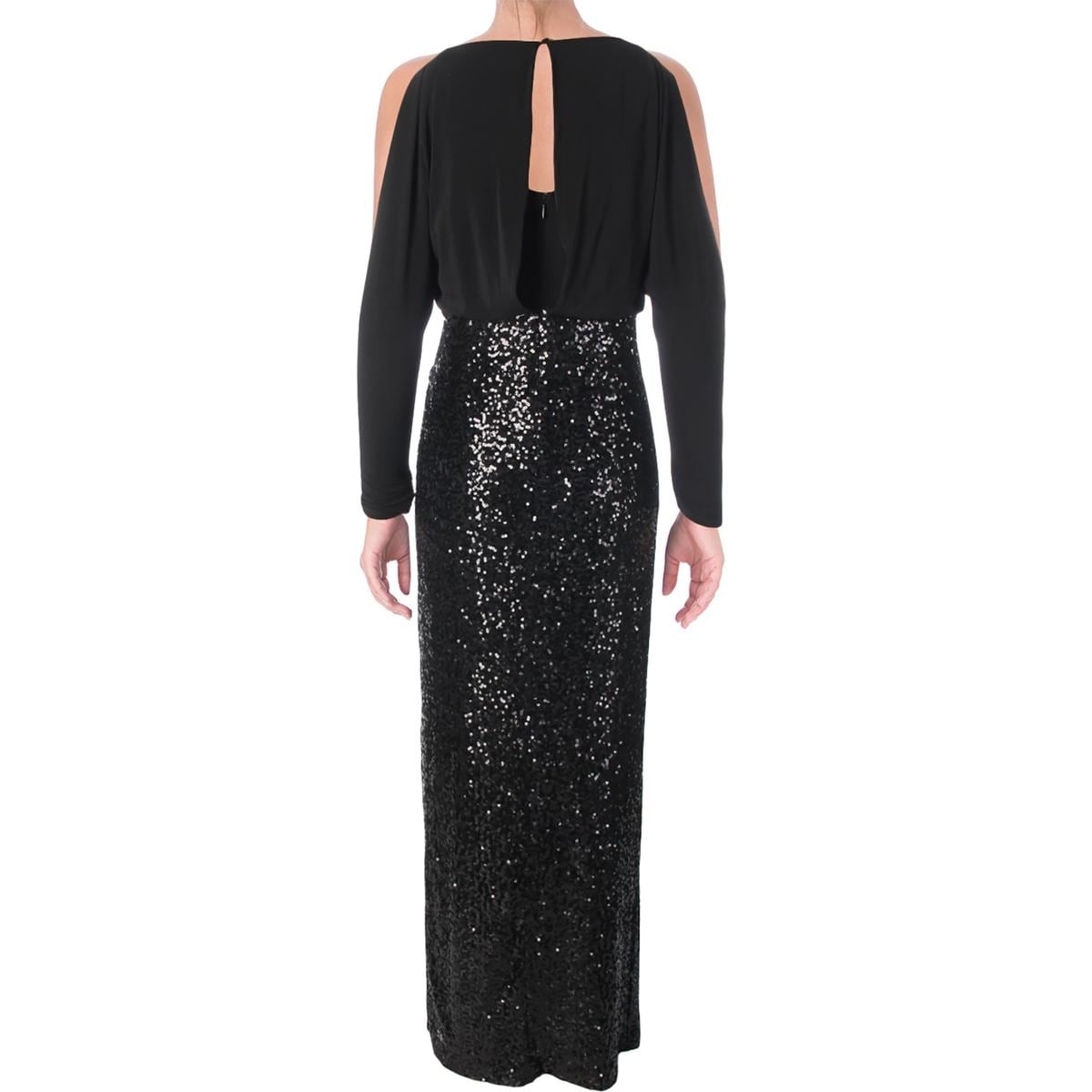 sequin semi formal dresses