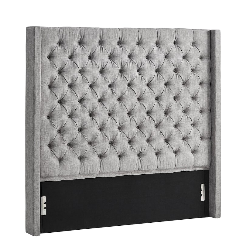 Naples Button-tufted Wingback Headboard only by iNSPIRE Q Artisan