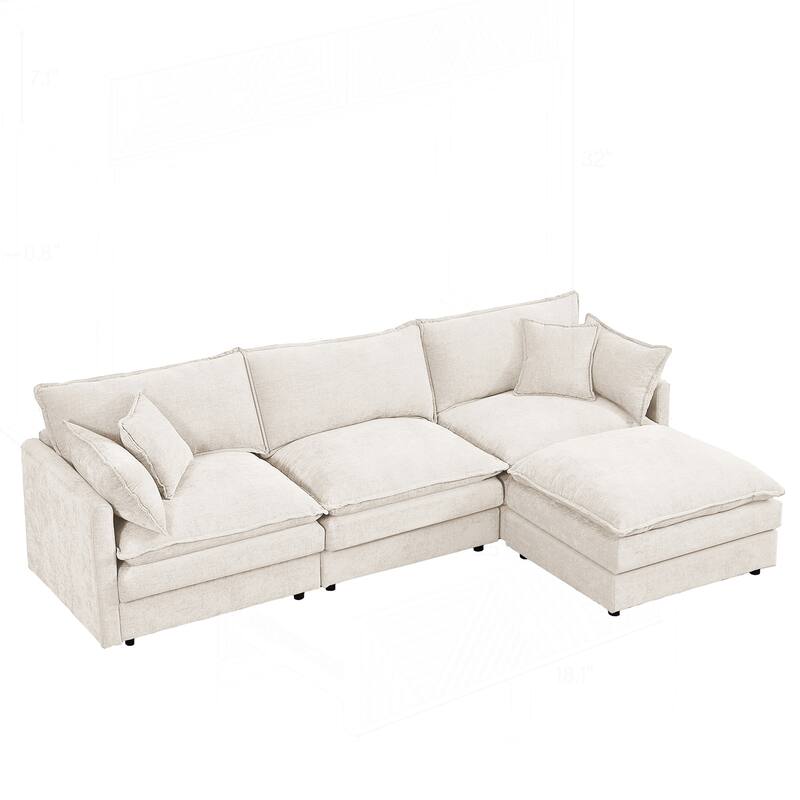 Versatile Modular Sofa for Living Room, Enhancing Comfort and Style