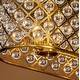 preview thumbnail 4 of 5, 8-Light Mid Century Modern Gold Crystal Chandelier for Dining Room