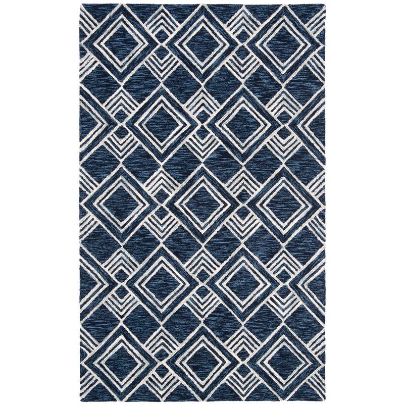 SAFAVIEH Handmade Micro-Loop Sevcan Moroccan Wool Rug
