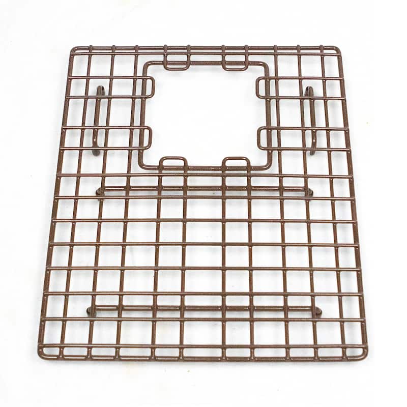 SinkSense Morgon Antique Brown 14" x 11.75" Kitchen Sink Bottom Grid