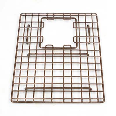 SinkSense Morgon Antique Brown 14" x 11.75" Kitchen Sink Bottom Grid