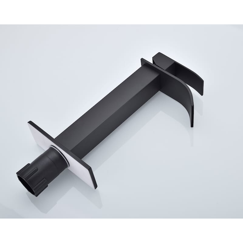 Modern Single Handle Sink Vanity Bathroom Faucet with Waterfall Spout, Anti Corrosion, Anti Rust, Easy Clean