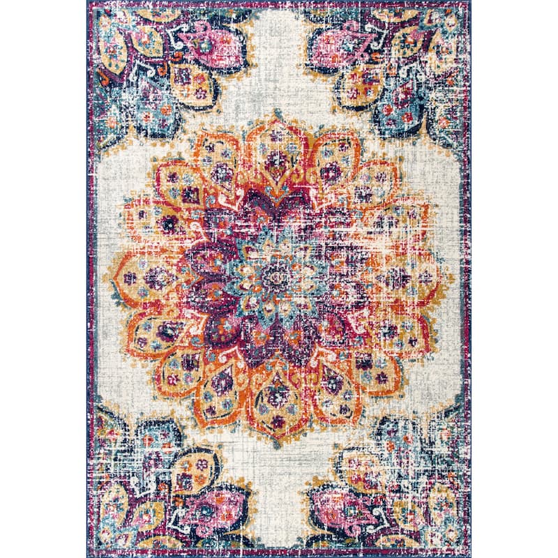 Nuloom Kiyoko Vintage Floral Area Rug