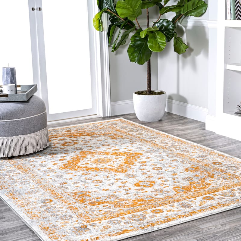 JONATHAN Y Zelda Ornate Medallion Persian Area Rug