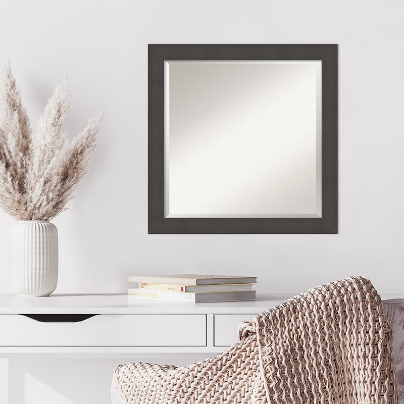 Blaine Narrow Beveled Framed Wall Mirror