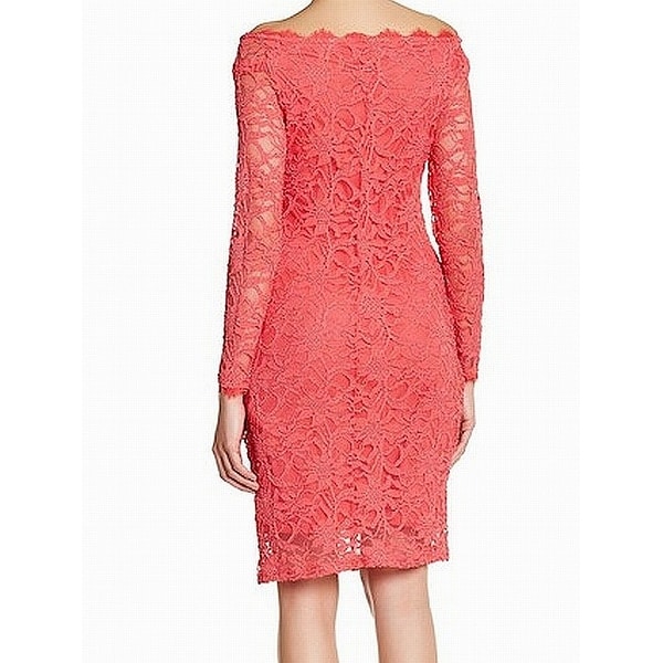 petite pink lace dress