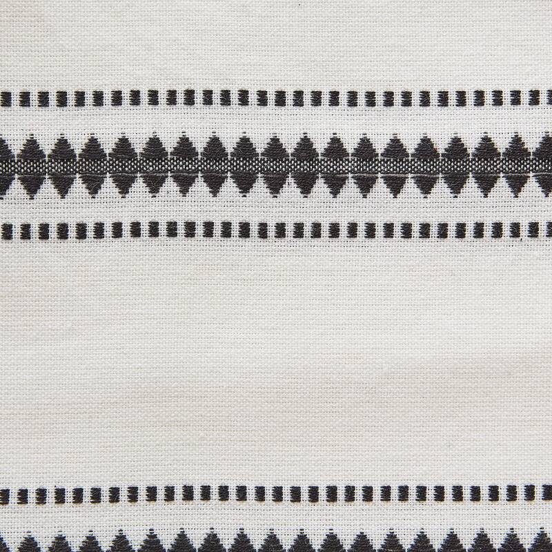 DII French Blue Zig Dobby Stripe Table Runner