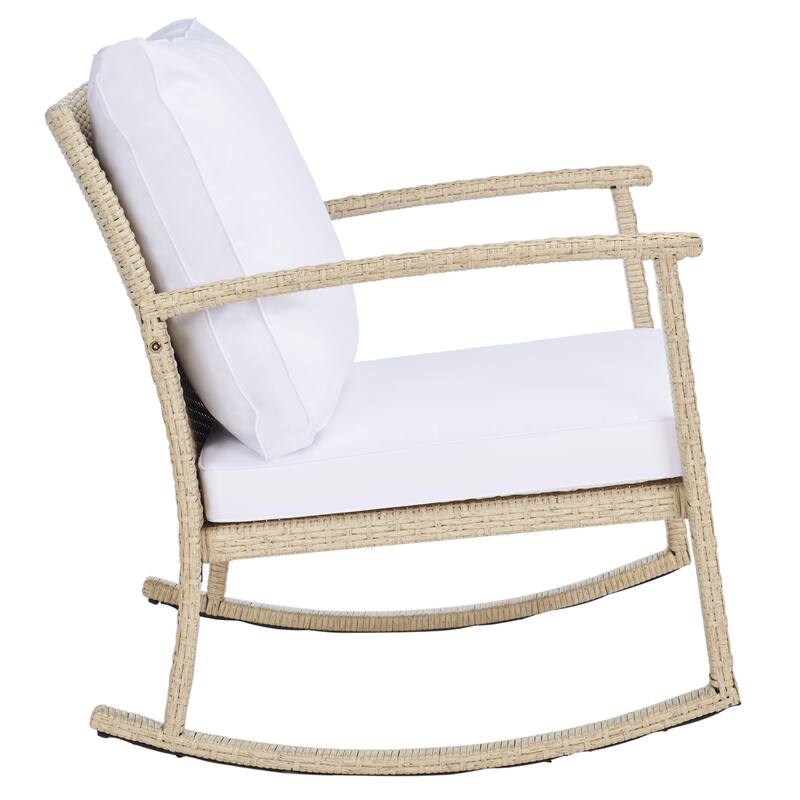 SAFAVIEH Outdoor Concepta Rocking Chair - 26W x 32D x 31H