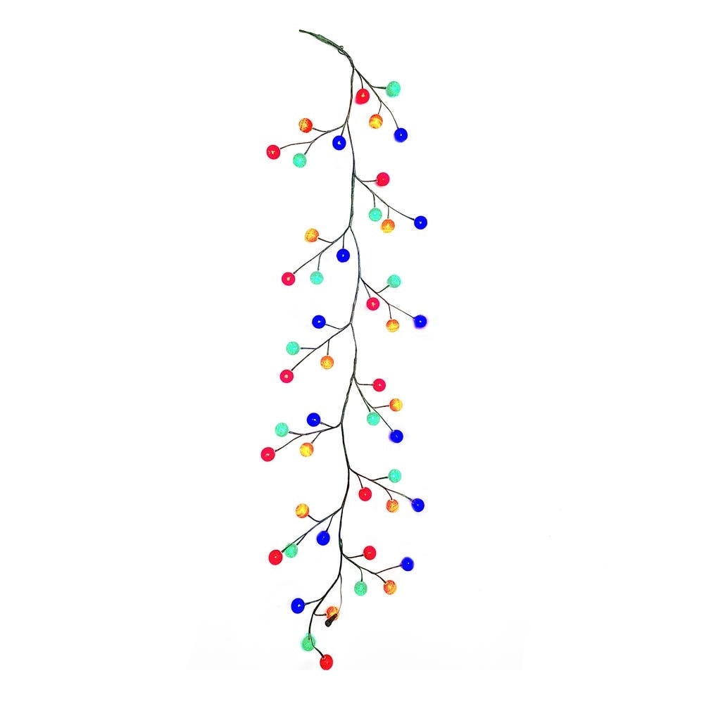 16ft Christmas Garland Christmas Tree Gold Bead Decoration Clear Iridescent  & Gold Bead Garland Twist Bead String for Christmas Tree Decorations,  Rustic Crystal Garland Ornaments for Home Decor 
