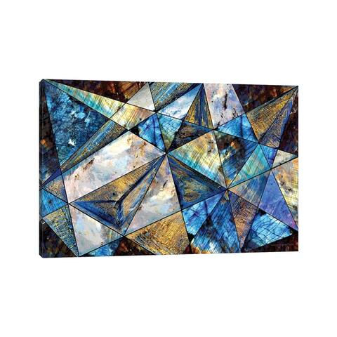 iCanvas "Triangles" by Christopher Brown Canvas Print