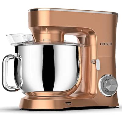 Stand Mixer, 9.5 Qt. 660W 10-Speed Electric Kitchen Mixer with Dishwasher-Safe Dough Hooks, Flat Beaters