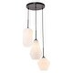 preview thumbnail 12 of 20, Gerald Glass 3-light Pendant