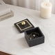 preview thumbnail 28 of 48, Marble Decorative Storage Box with Lid and Gold Accent Handle