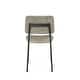 preview thumbnail 36 of 47, Amisco Sullivan Upholstered Dining Chair with Open Back and Metal Legs