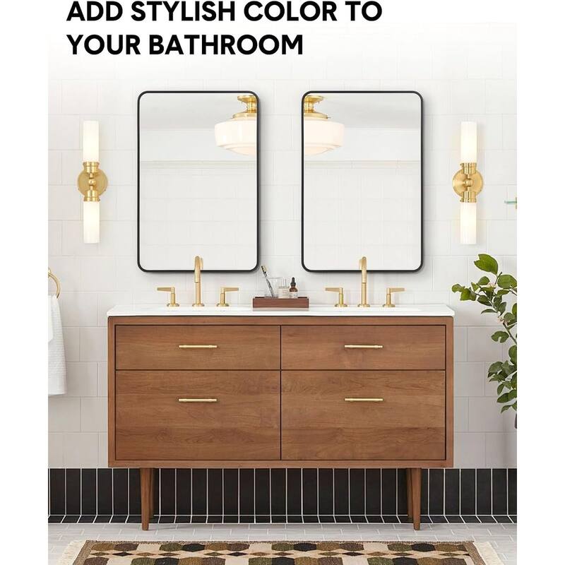 30 inchRound Mirror for Wall, Round Bathroom Mirror