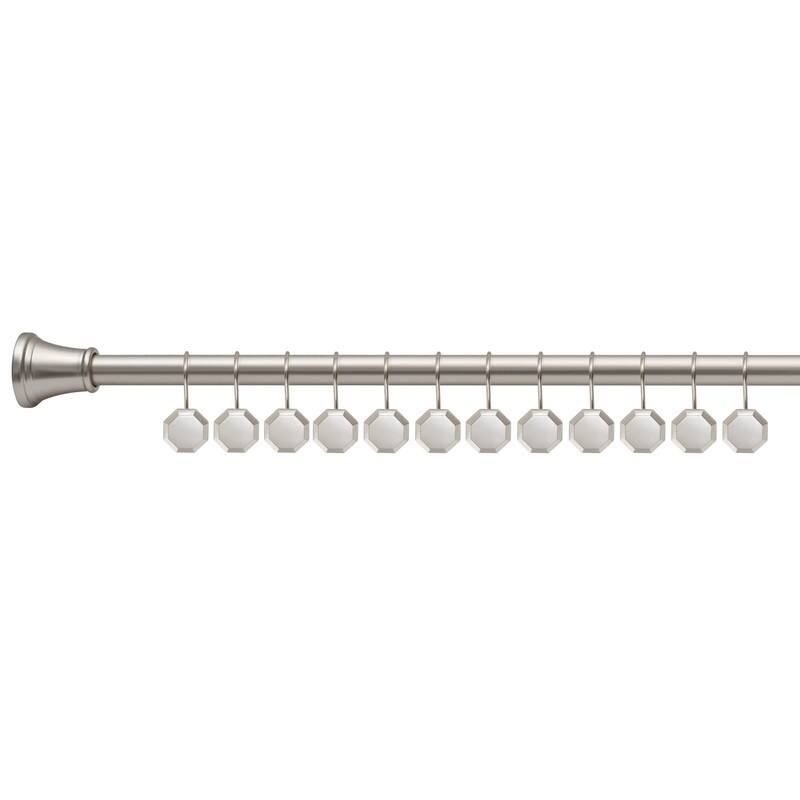 Utopia Alley Shower Rings, Shower Curtain Rings for Bathroom, Rustproof Zinc Shower Curtain Hooks Rings, Set of 12