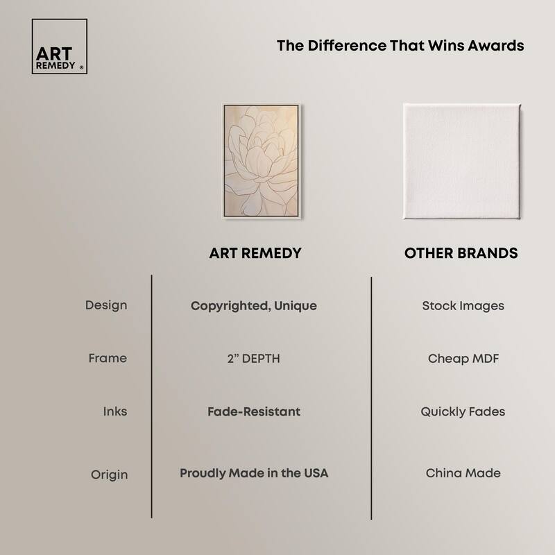 Sculpted Shards I Canvas by Art Remedy