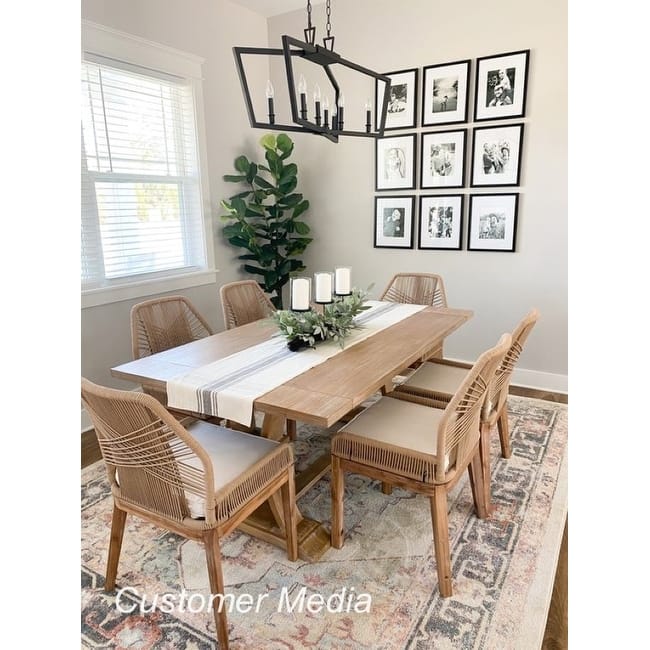 Tarake Modern Farmhouse Island Chandelier 8-light/ 1-light Black Candle Adjustable Lights