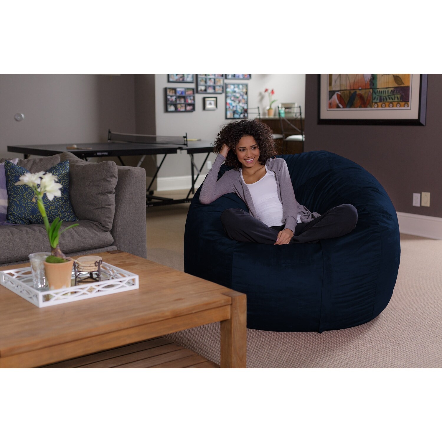 Bean Bag Chair Aqua Marine Bed Bath Beyond 36275926
