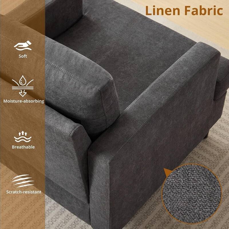 Accent Chair, Scooped Arm Chair