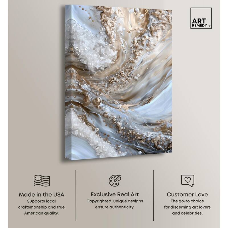 Effervescent Earth III Canvas by Art Remedy, Gallery Wrapped