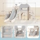 preview thumbnail 5 of 12, Toddler Slide, 9 in 1 Kids Indoor Bus Slide for Toddlers 1-3, Baby Indoor Outdoor Slide Bus Play House Playset Playground