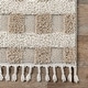 preview thumbnail 5 of 7, Nuloom Cordelia Fragmented Stripes Tasseled Area Rug