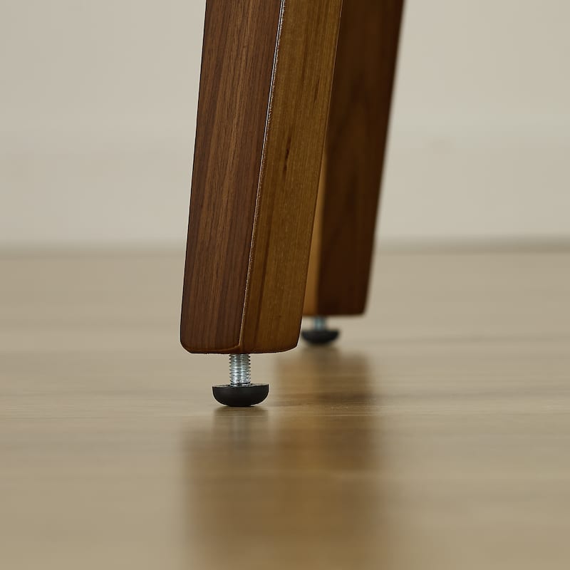 Art Leon Mid-century Faux Leather Swivel Bentwood Dining Chair