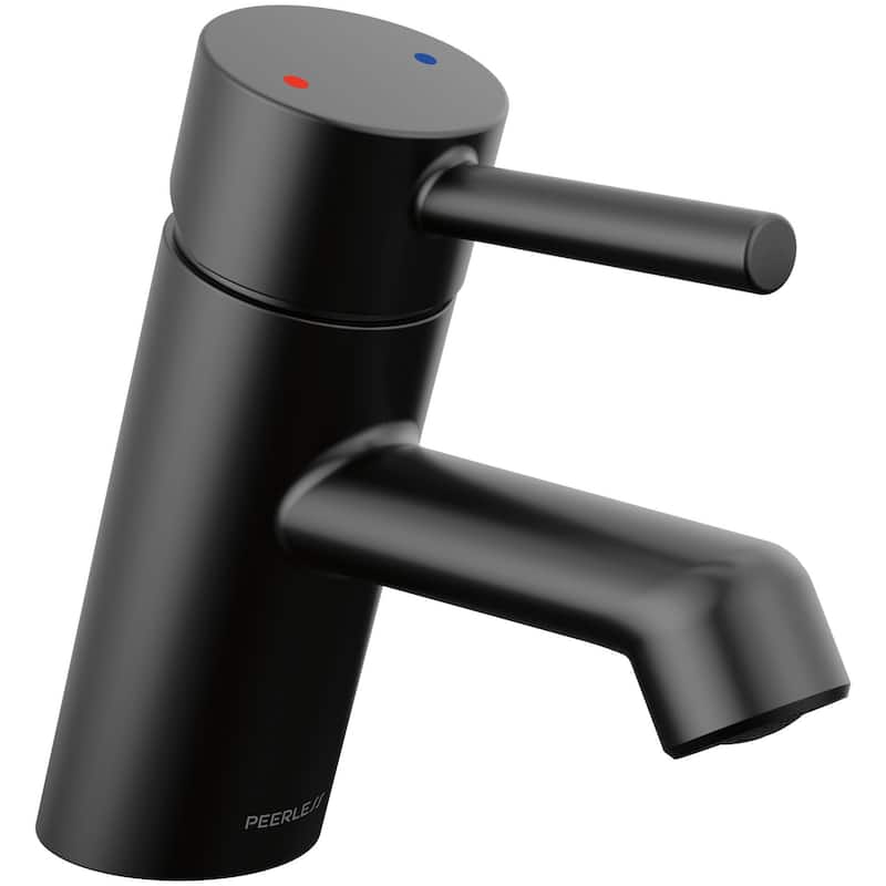Peerless Precept 1.0 GPM Single Handle Bathroom Faucet with Pop-up - Matte Black