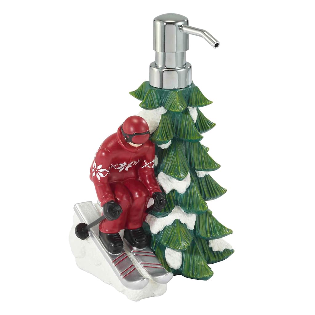 Izod Alpine Lotion Dispenser - Red/Green - Lotion Dispenser