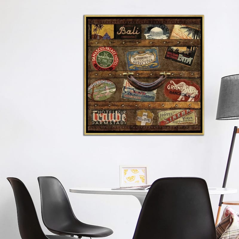 iCanvas "Well Traveled I" by Russell Brennan Framed Canvas Print
