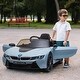 preview thumbnail 2 of 3, Licensed BMW I8 Coupe Electric Ride-On Car for Kids with Safety Features