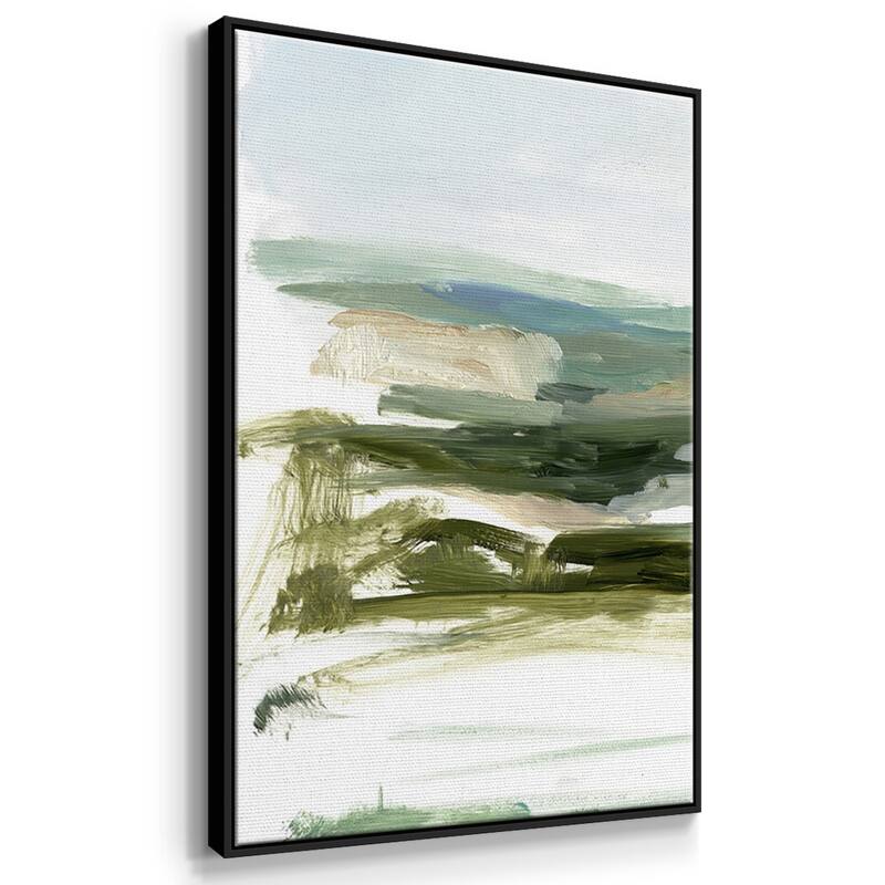 Marsh Sketch I - Multi Piece Framed Canvas