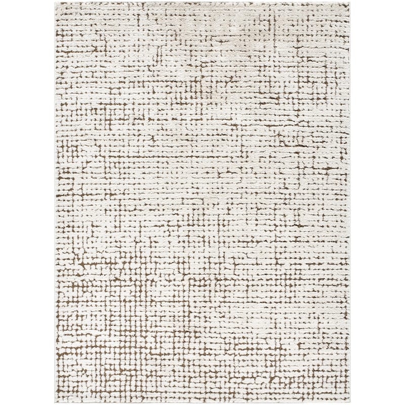 Livabliss Cascade Transitional Checkered Area Rug