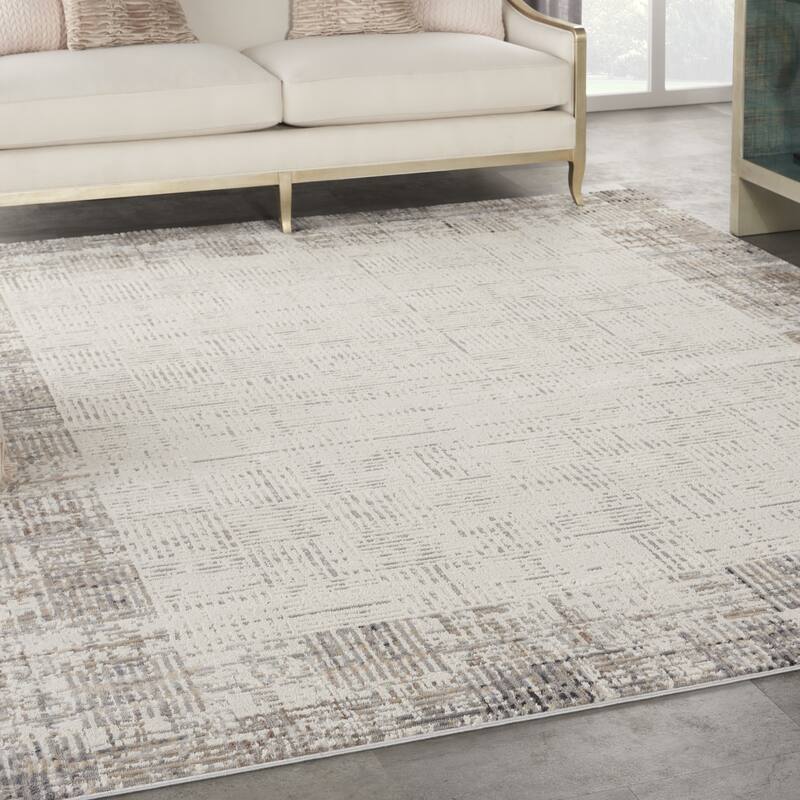 HomeRootsAbstract Modern Rectangle Area Rug - 132' X '96' X '0.25