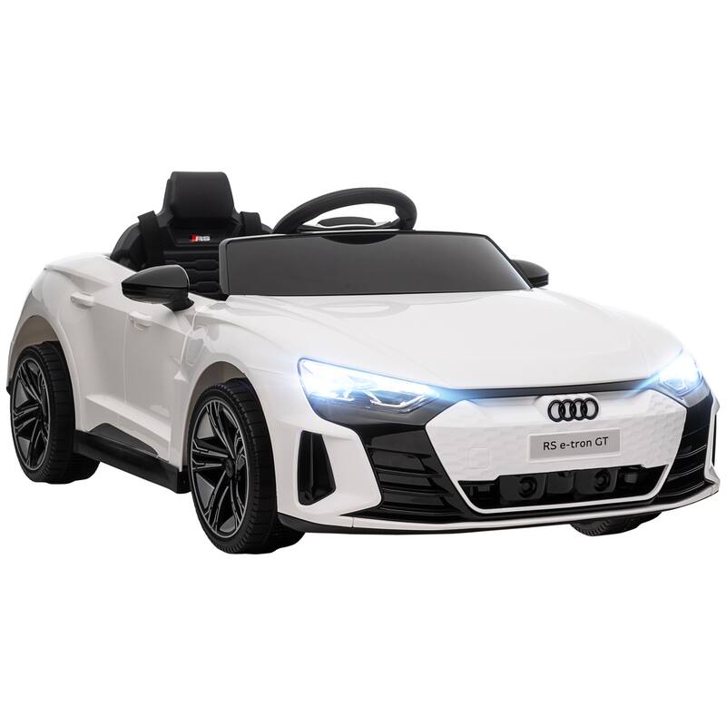Aosom Kids Ride on Car, 12V Licensed Audi RS E-tron GT 3.1 MPH Electric Car for Kids