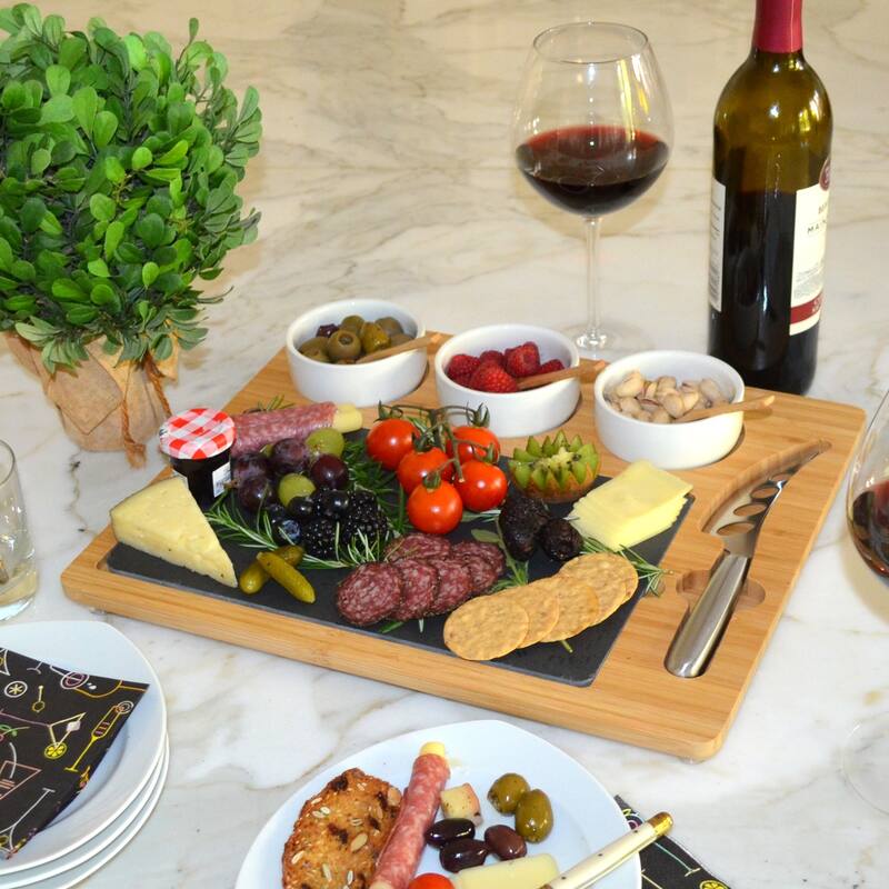 NCAA Washington State Cougars Bamboo Cheese & Charcuterie Board