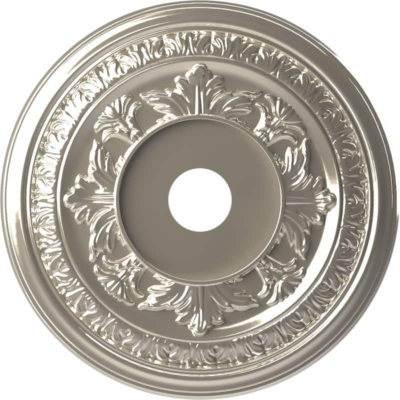 3 1/2" Inside Diameter - Baltimore Thermoformed PVC Ceiling Medallion