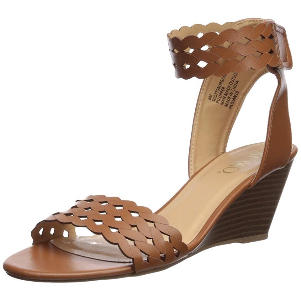 xoxo wedge sandals