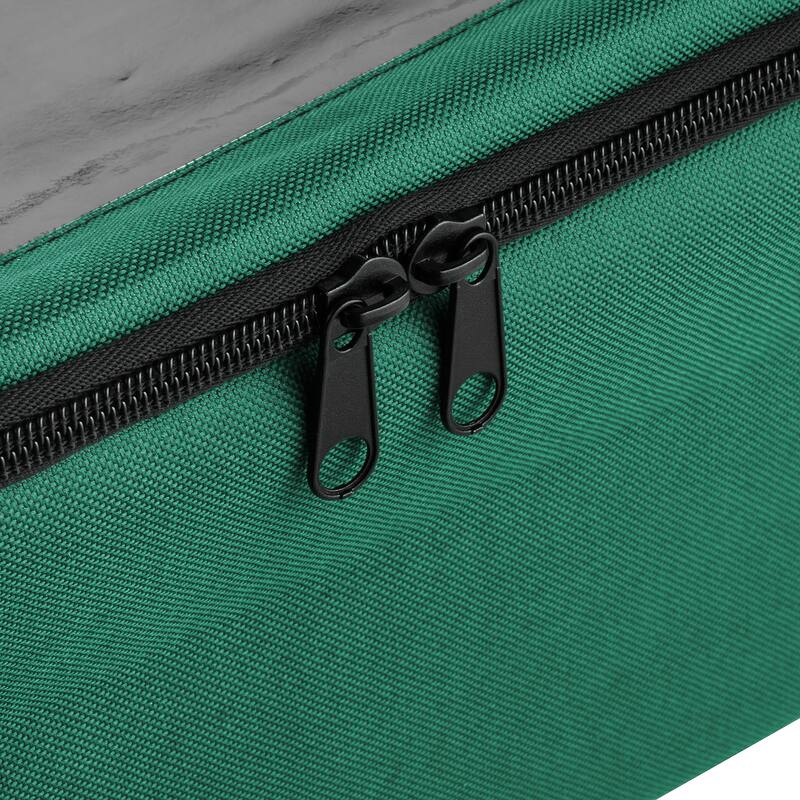 Ornament Storage Box - Zippered Organizer with 48 Individual Compartments and Dividers by Tiny Tim Totes