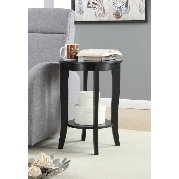 Convenience concepts american heritage online round coffee table