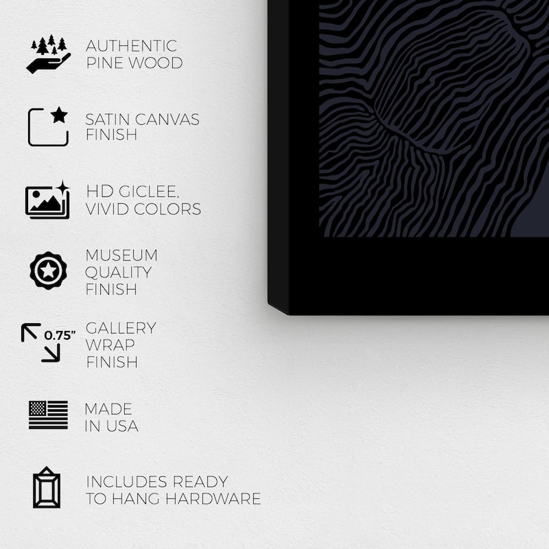 Wynwood Studio Canvas Advertising Paris Modern Art Poster 11 Black and Tan Modern & Contemporary Wall Art Canvas Print