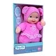 preview thumbnail 3 of 3, Baby's First Love Bear Doll - Pink Fleece Outfit, Interactive Musical Toy 3mo+
