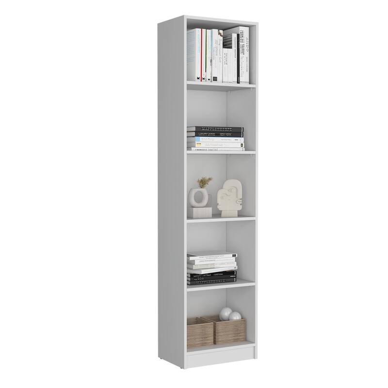 Tuin 3 Piece Living Room Set with 3 Bookcases, White