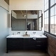 preview thumbnail 3 of 9, Modern Large Black Rectangle Wall Mirrors for Bathroom Vanity Mirror